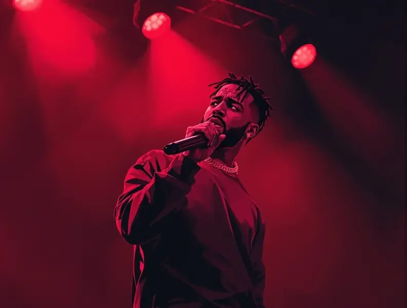 某rapper演出忘词翻车，现场观众集体嘘声 - 911吃瓜官网吃瓜资讯封面